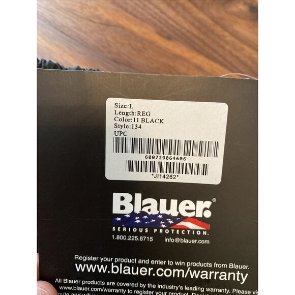 Blauer Rain 11 Black Waterproof Police Pants Large Style 134 - Picture 5 of 5